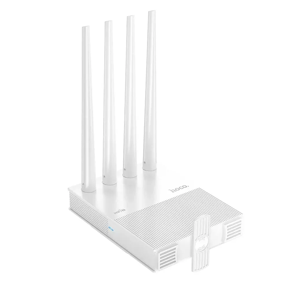 Миниатюра: Безжичен рутер Hoco WiFi5 HI31 БЯЛ