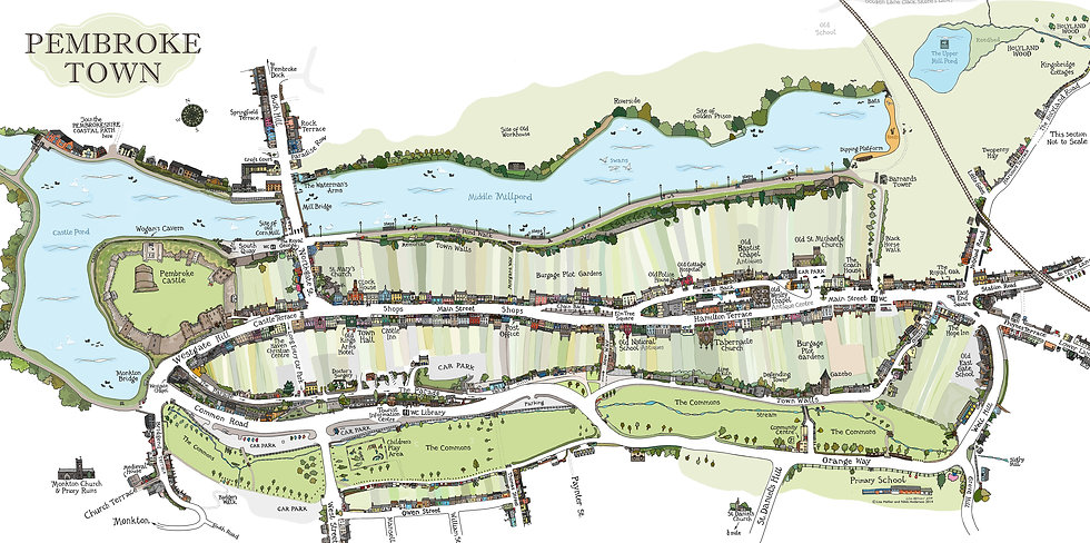 Pembroke Town Map
