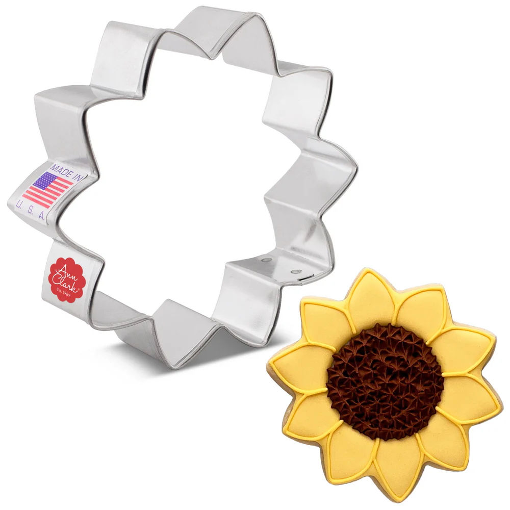 Sunflower Cookie Cutter - 3.5”