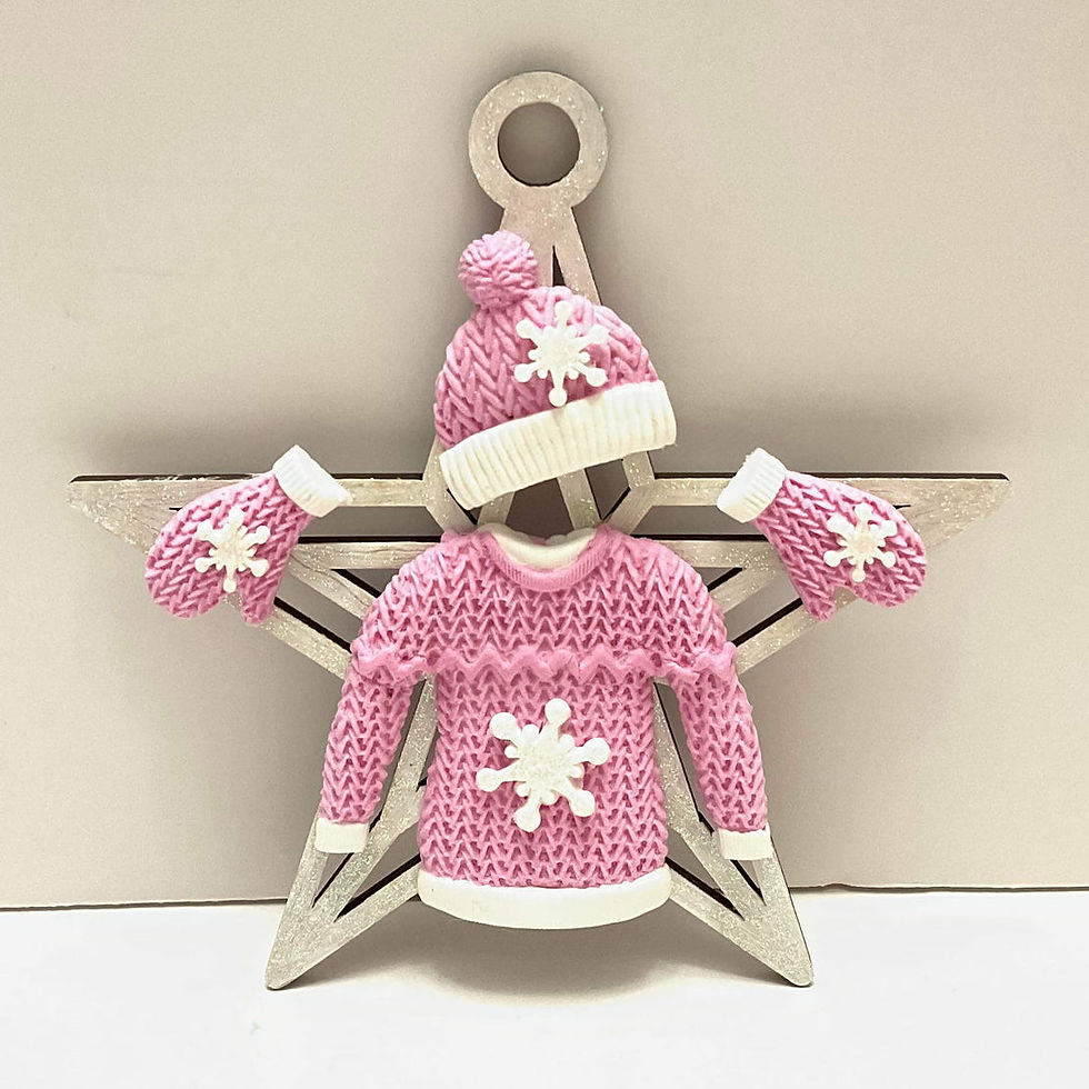 Thumbnail: Miniature Snowflakes Silicone Mold by Katy Sue Designs