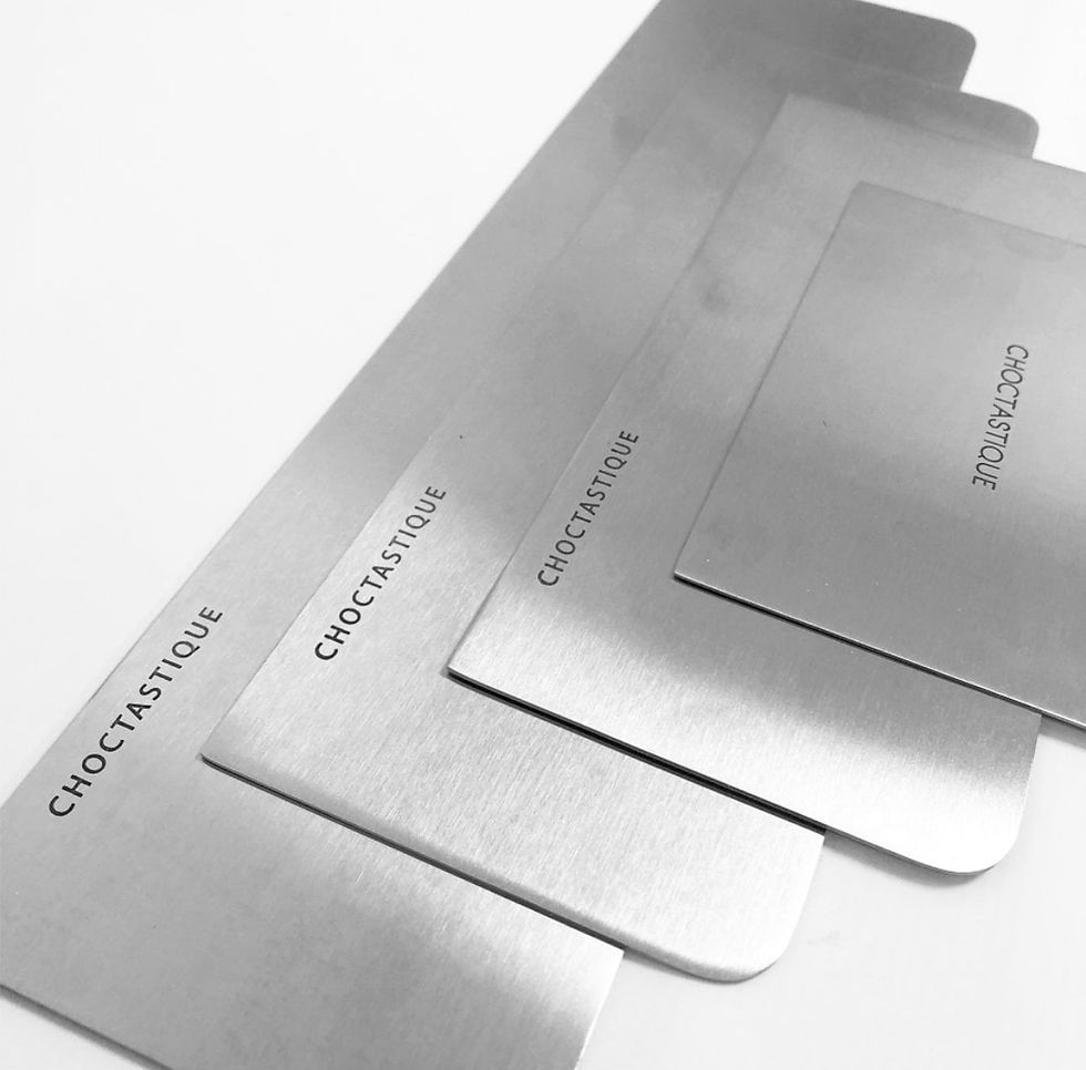 Thumbnail: CHOCTASTIQUE - Large - Stainless Steel Cake Scraper