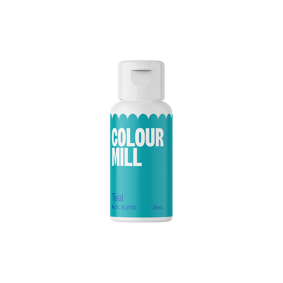 Teal - Oil Based Colouring 20ml - Colour Mill