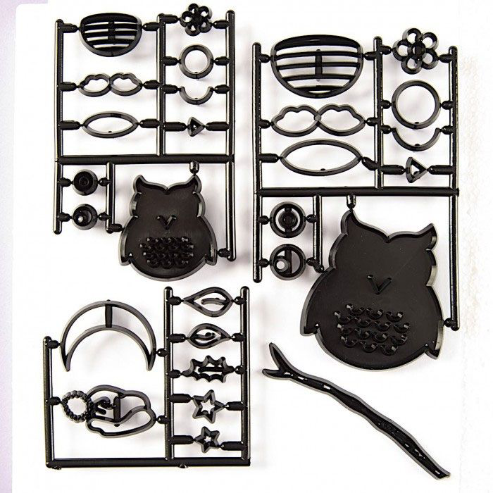 Thumbnail: Patchwork Cutters - Owl Set