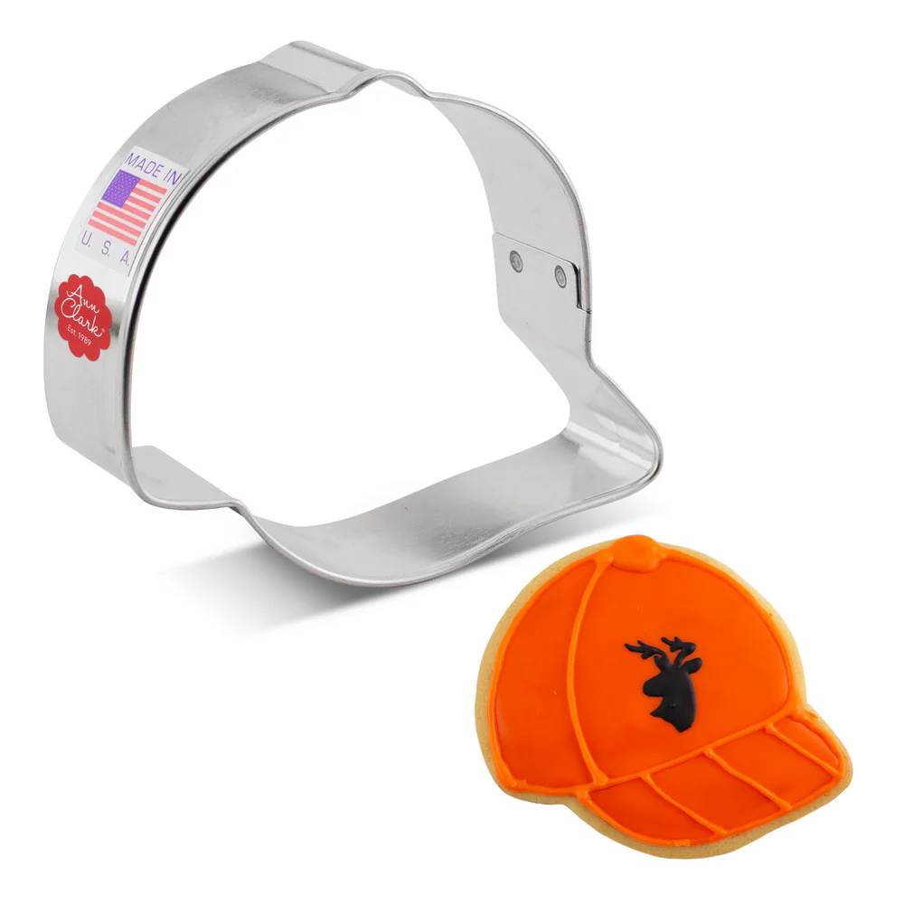 Baseball Hat Cookie Cutter 3 3/4”