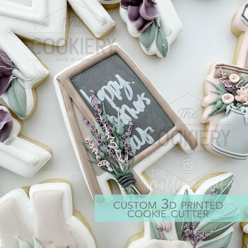 Wooden Sign Cookie Cutter - The Cookiery | My Sweet Source