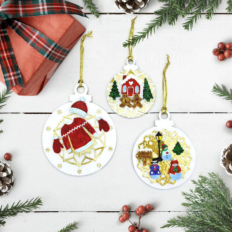 Thumbnail: Miniature Christmas Gingerbread Silicone Mold by Katy Sue Designs