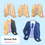 Thumbnail: Groom Suit Cookie Cutter by The Cookie Countess