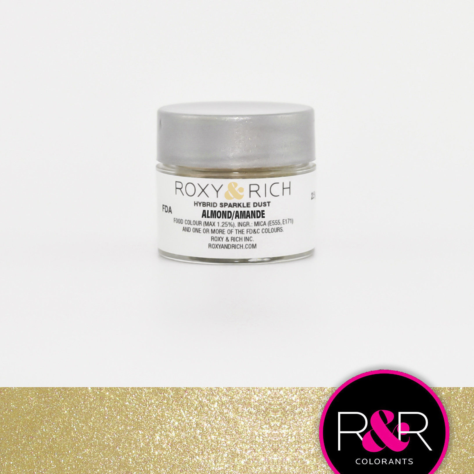 Almond - Roxy & Rich Hybrid Sparkle Dust 2.5g