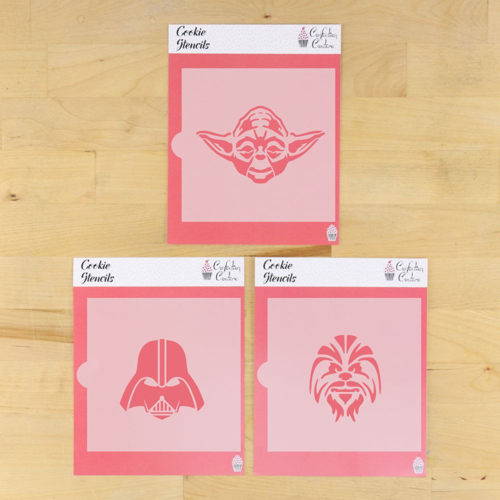 StarWars Birthday Cookie Stencil Set - Confection Couture