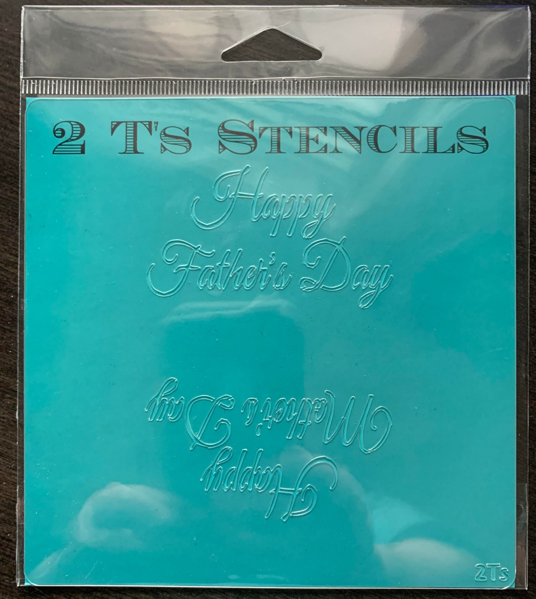 Happy Mother's Day & Happy Father's Day Stencil - 2T’s Stencils