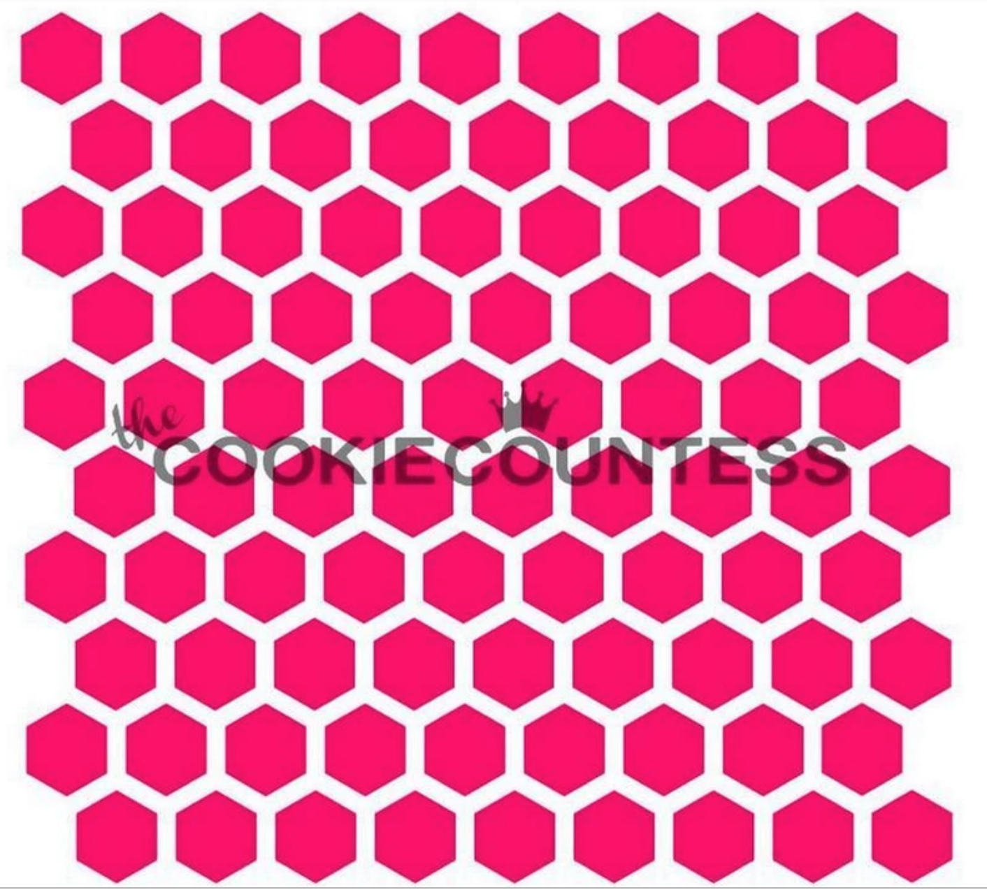 Honeycomb Pattern Stencil