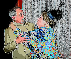 Custard & Pigeon [cartoon]