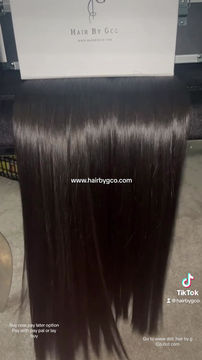 Thumbnail: Bundle Deals (Silky Straight) (3 Bundles Of Straight 300g) Natural Black