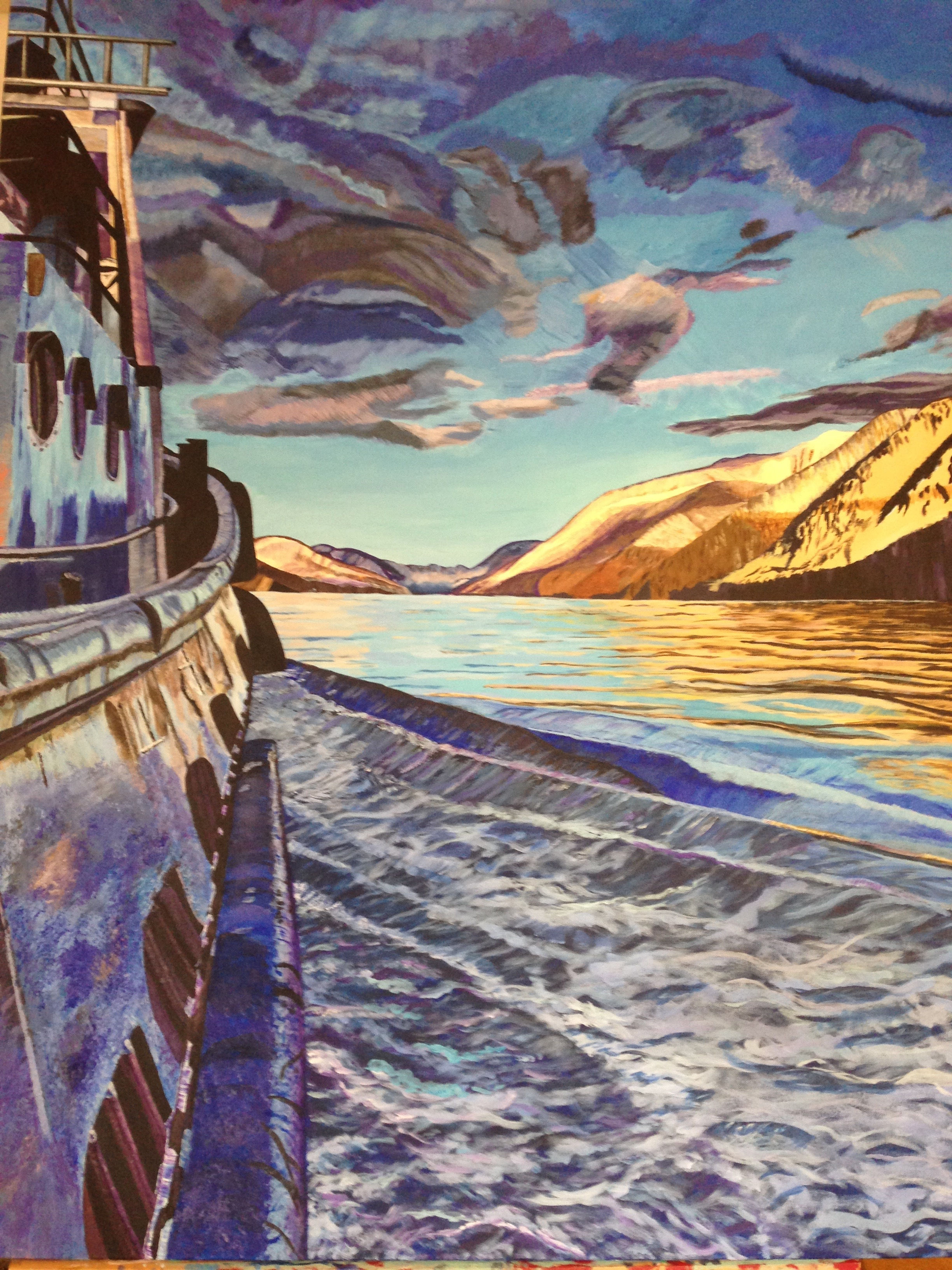 Tugboat near Hartley Bay