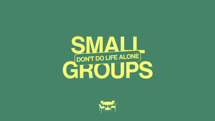 Summer Small Groups