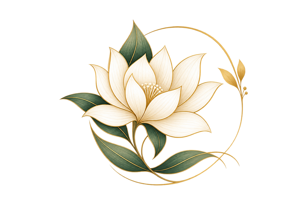 Elegante Lotusblüte mit Goldornamenten.png