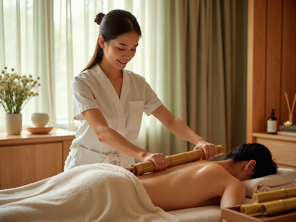Entspannende Bambusmassage im Spa.png