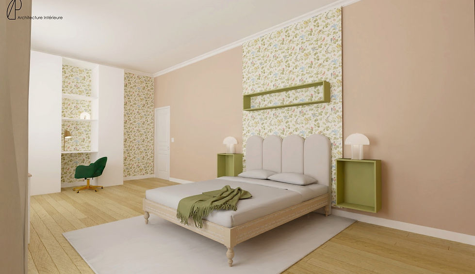 visuel 3D chambre ado