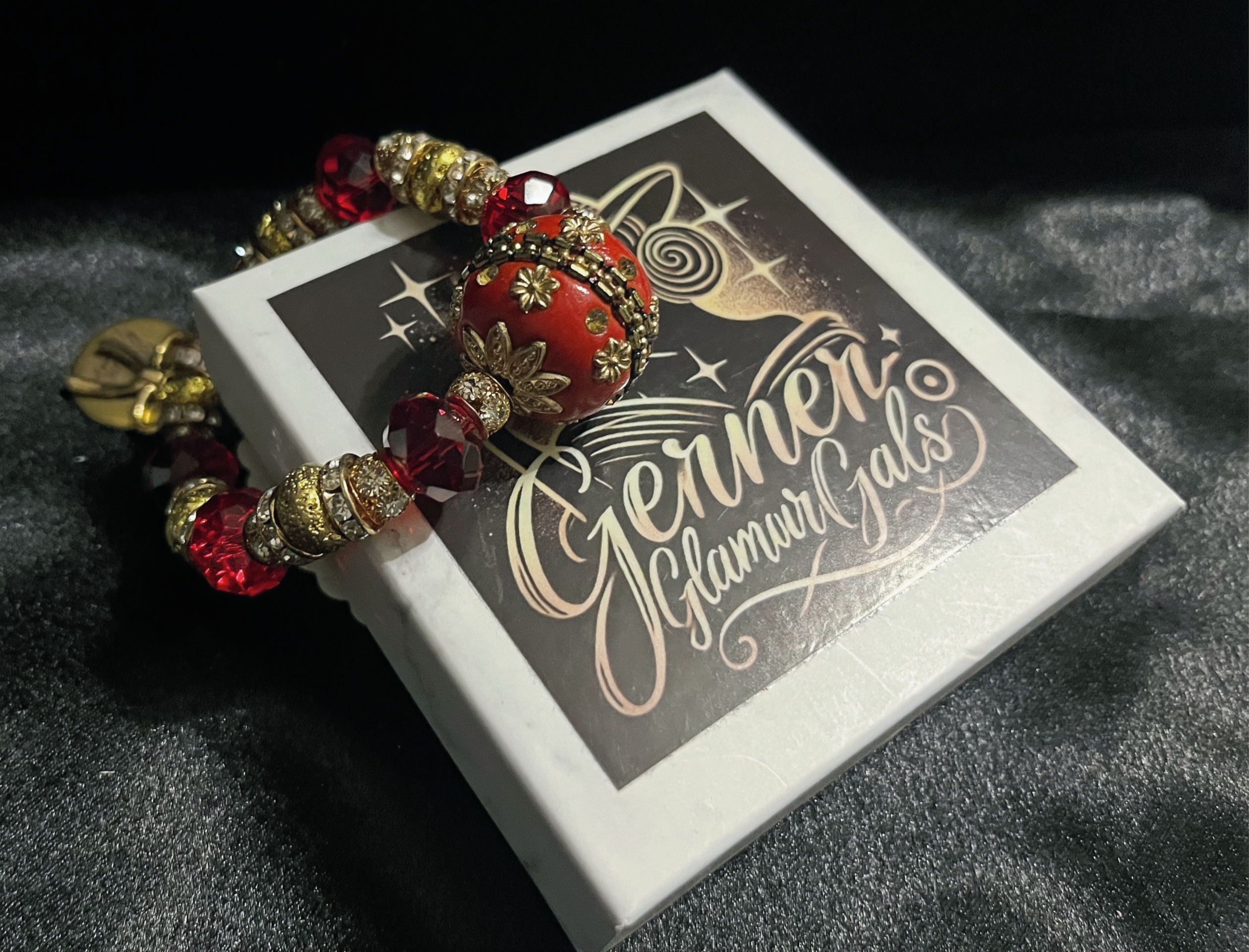 Red & Gold Bracelet