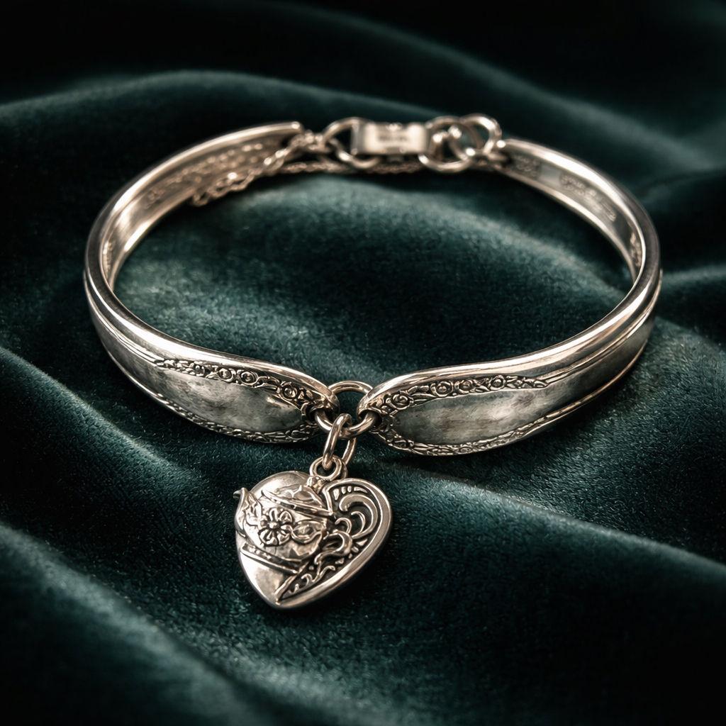 Silver Spoon Bracelet