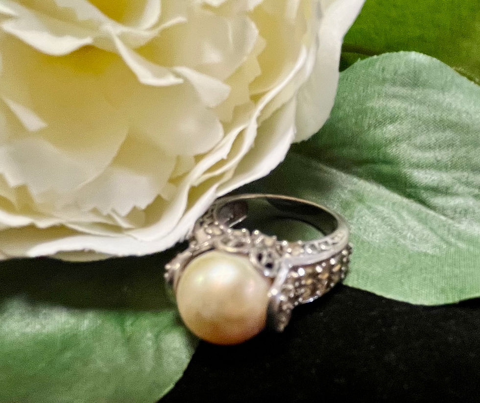 Thumbnail: Pearl Sterling Ring