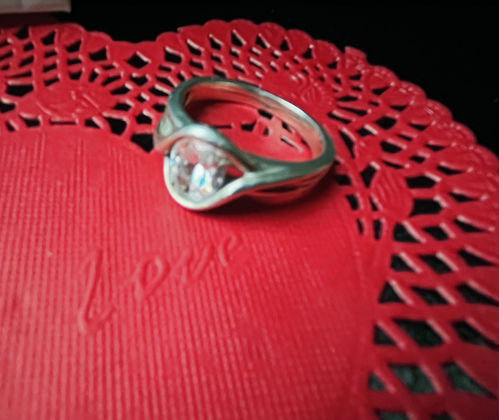 Thumbnail: Single Diamond Ring