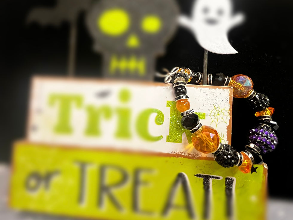 Thumbnail: Orange, Black Halloween w/ purple