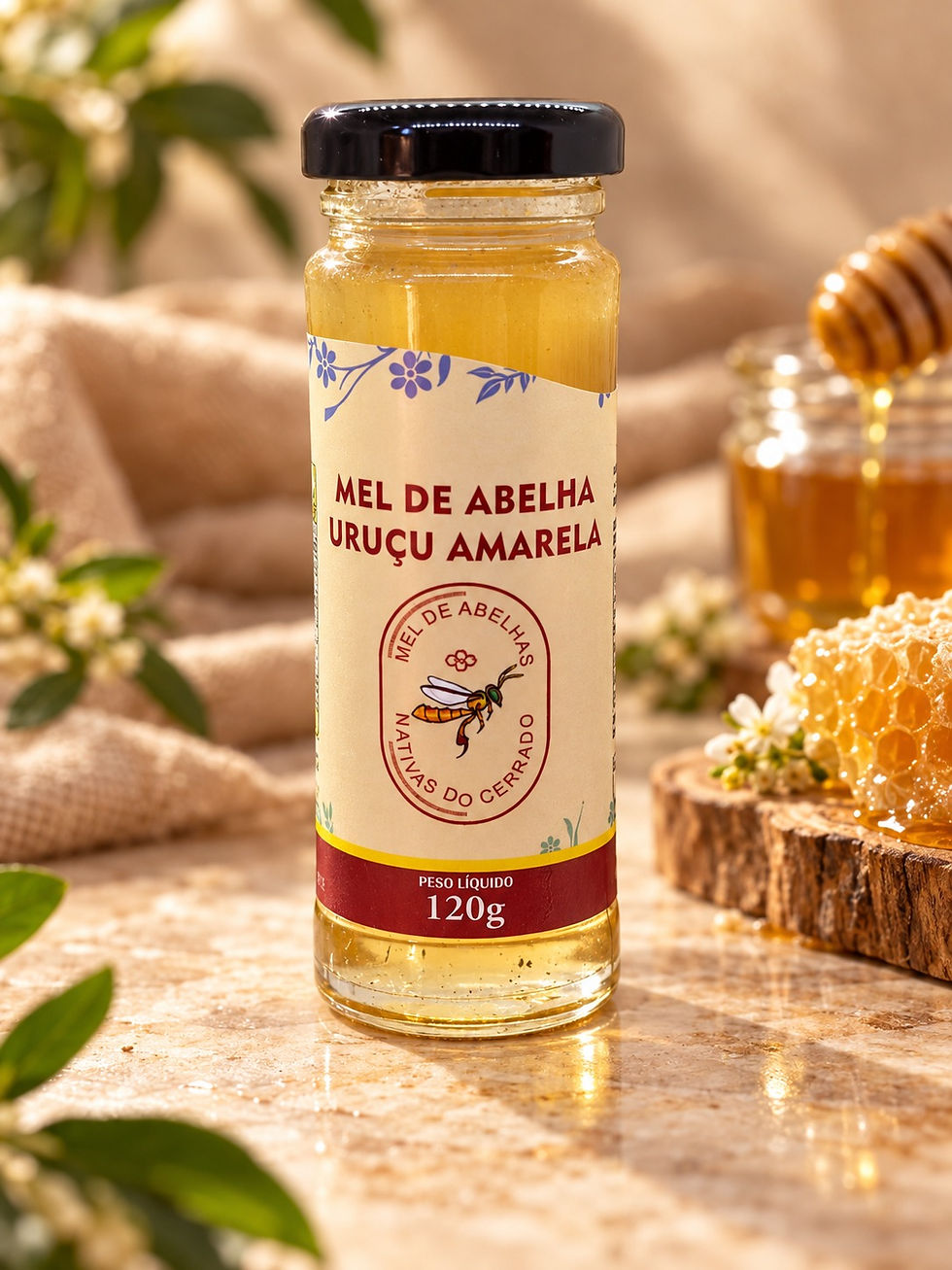 Miniatura: Mel de abelhas Nativas 120ml