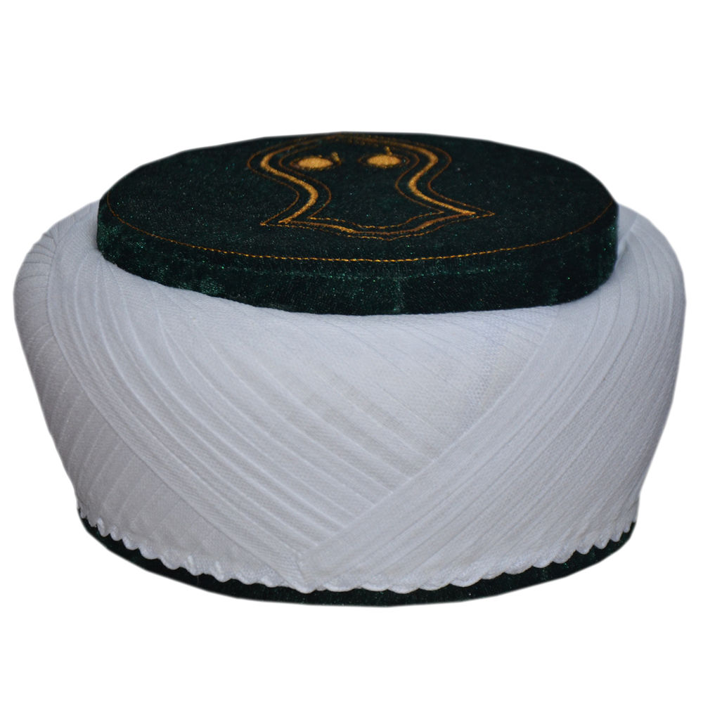 Lüks Sarık, Yeşil Nal-ı Şerif  Sarık ,Sarık,İmam Sarığı,Cami (S004)