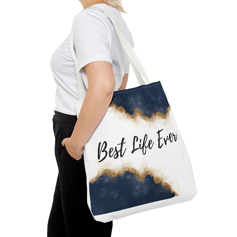 Thumbnail: Best Life Ever Tote Bag
