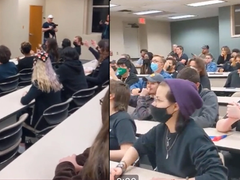 Radical Leftist Cultists Shut Down Event for Father Who Lost Custody of Trans Child