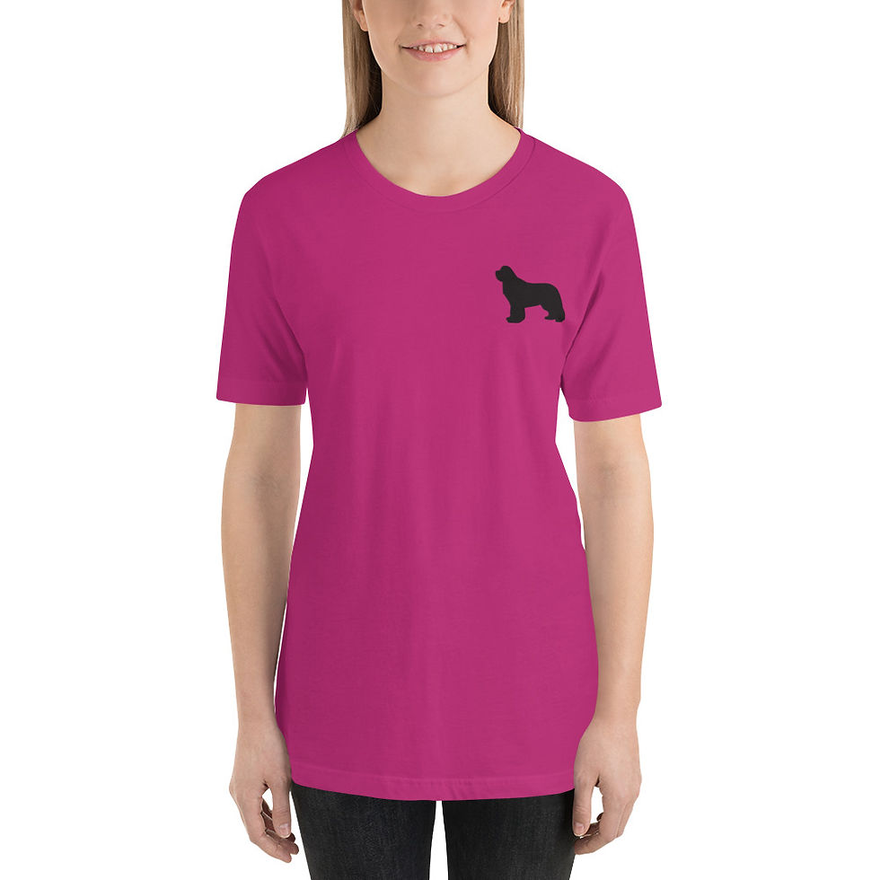 Thumbnail: Black Newf T-Shirt