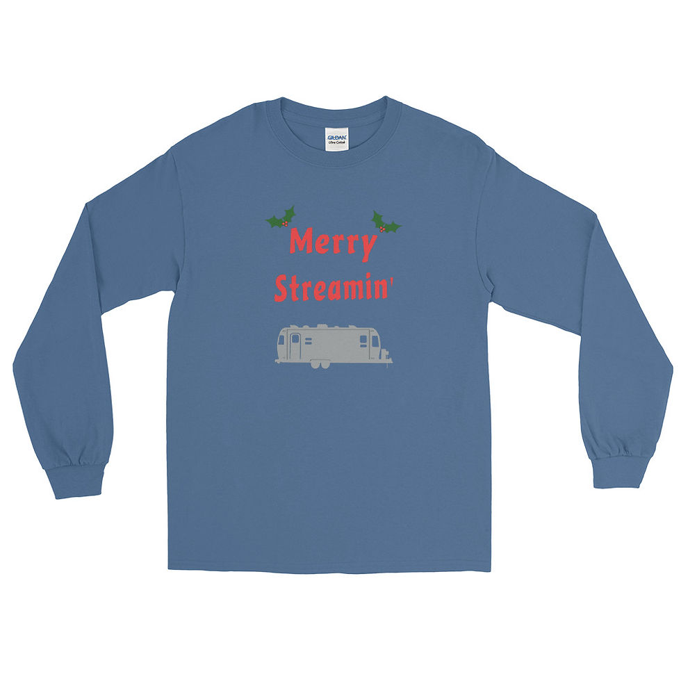 Thumbnail: Men’s  Merry Streamin' Long Sleeve Shirt
