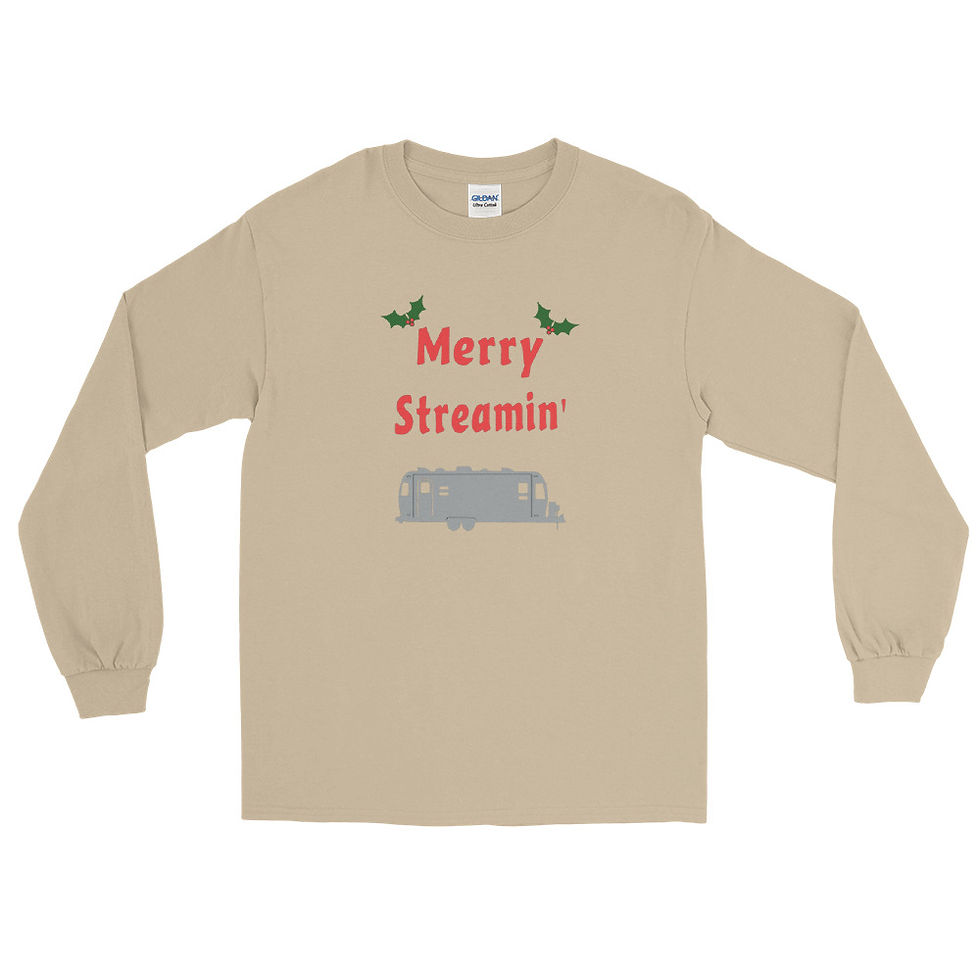 Thumbnail: Men’s  Merry Streamin' Long Sleeve Shirt