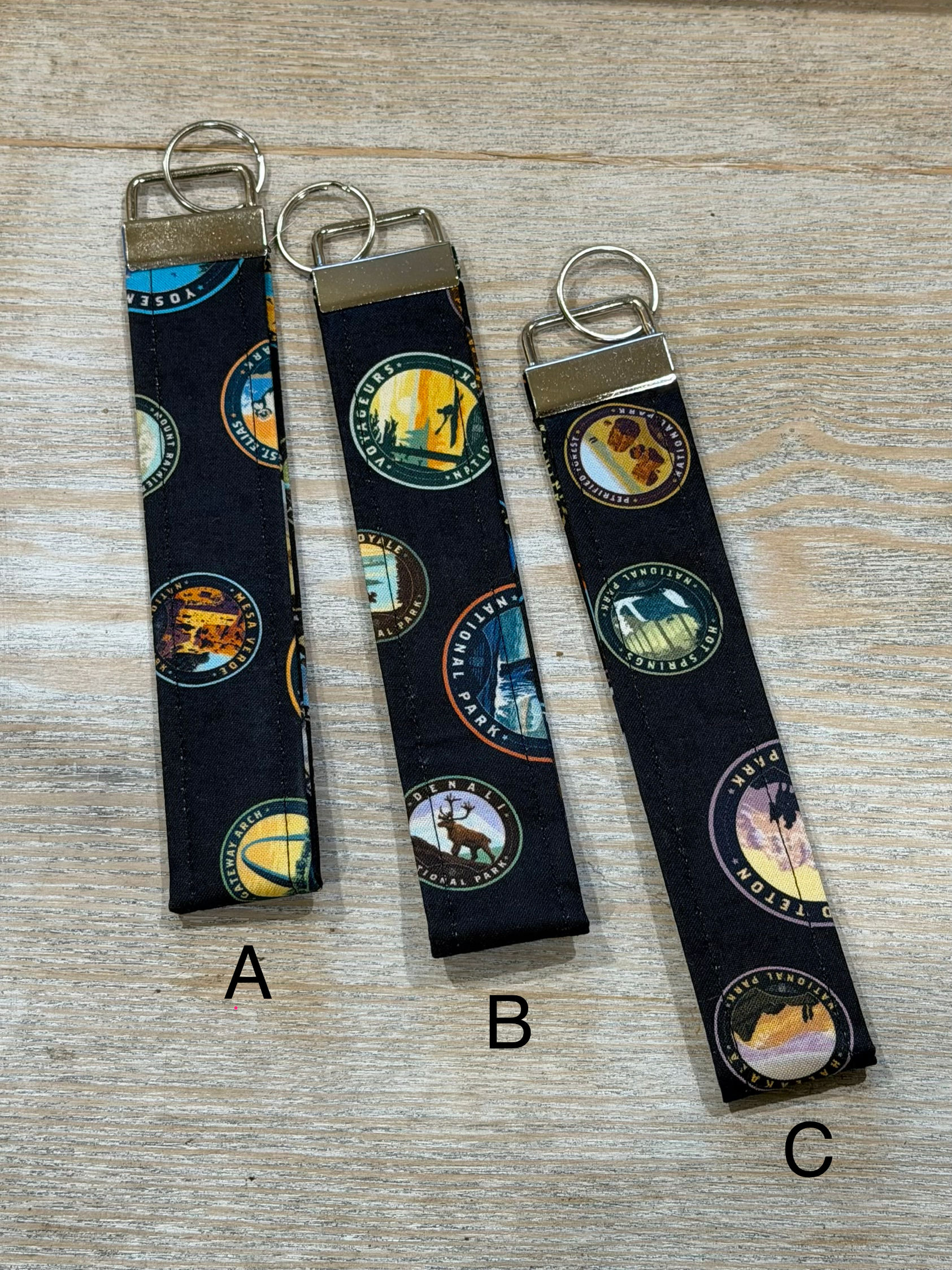 National Parks Keychain
