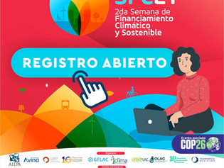 Invitación a la Semana de Financiamiento Climático y Sostenible 2021