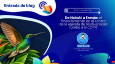 De Nairobi a Ereván: el financiamiento en el centro de la agenda de biodiversidad rumbo a la COP17