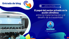 El papel del sector privado en la acción climática: entre la implementación y el desafío de la trazabilidad 