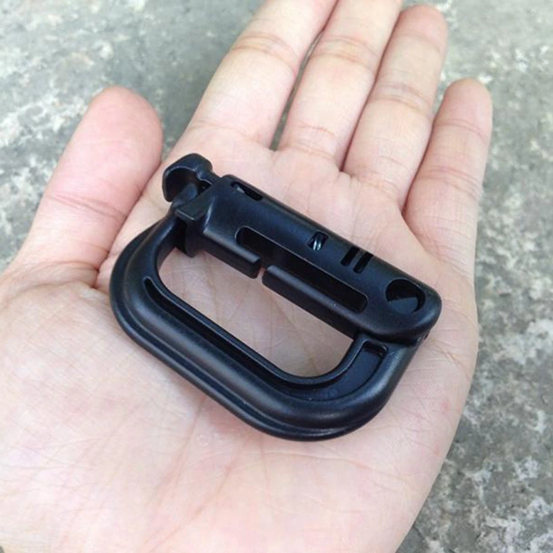 Thumbnail: 5PCS Grimloc Molle Carabiner D Locking Ring  