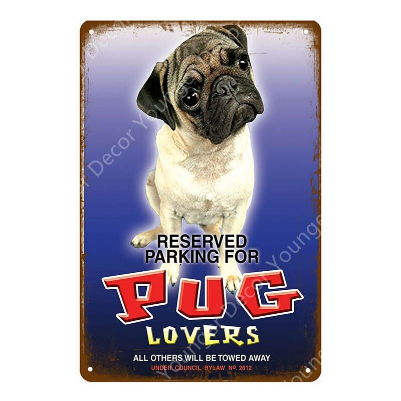 Thumbnail: Caution Pet Tin Vintage Pub Wall Plaques YI-178
