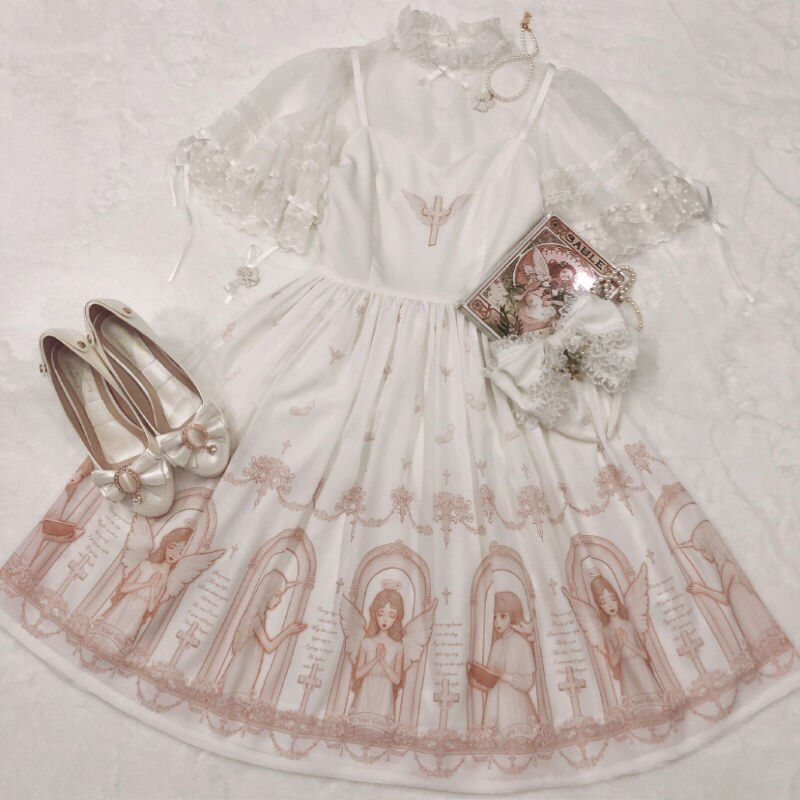 Thumbnail: Womens Japanese Gothic Lolita Dress 
