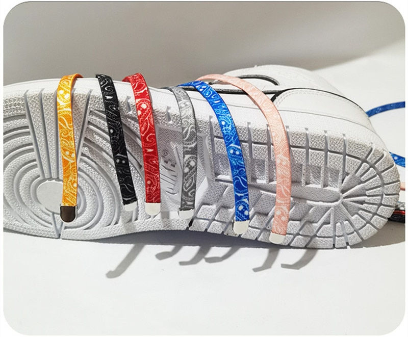 Thumbnail: Elastic No Tie Shoelaces One Size Fits all 