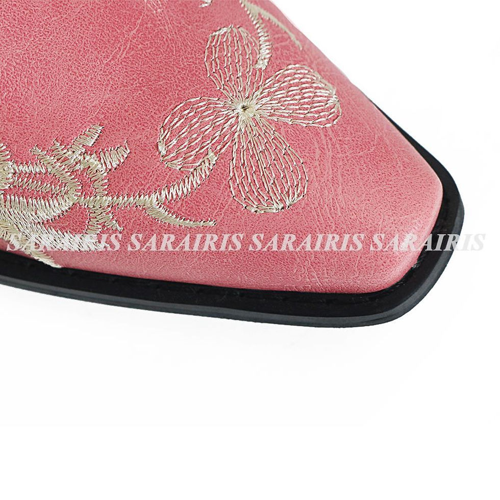 Thumbnail: 2022 Women's Mid Calf Embroidered Western Boots