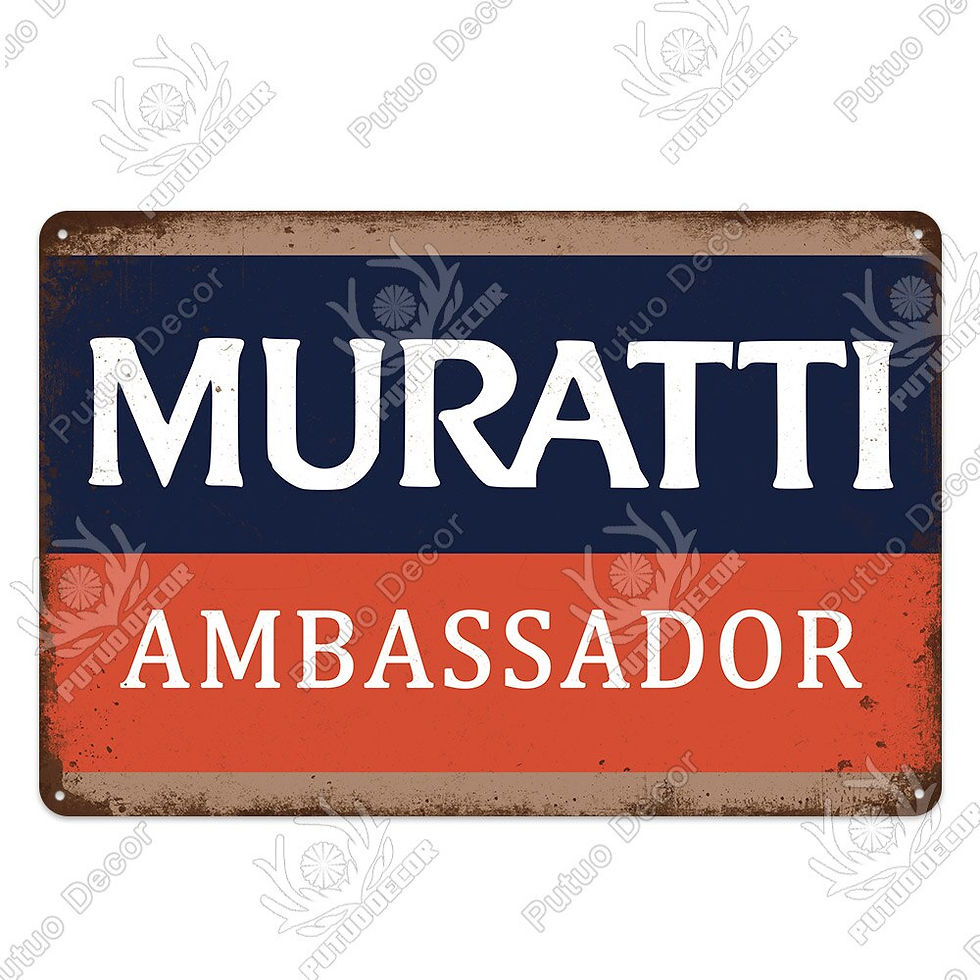 Thumbnail: Putuo Decor Vintage Tin Signs