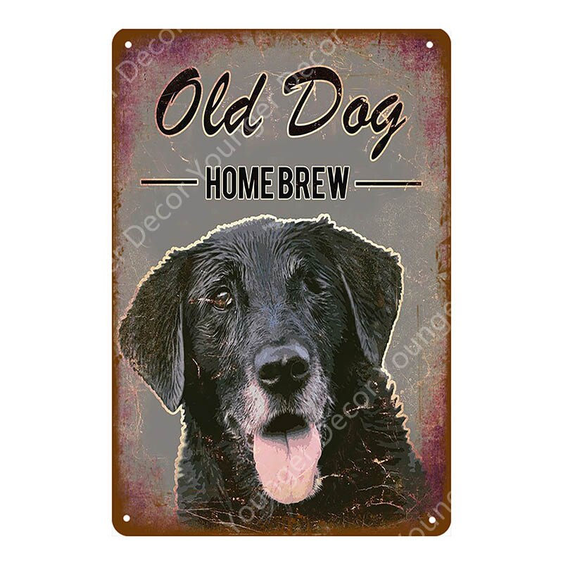 Thumbnail: Caution Pet Tin Vintage Pub Wall Plaques YI-178