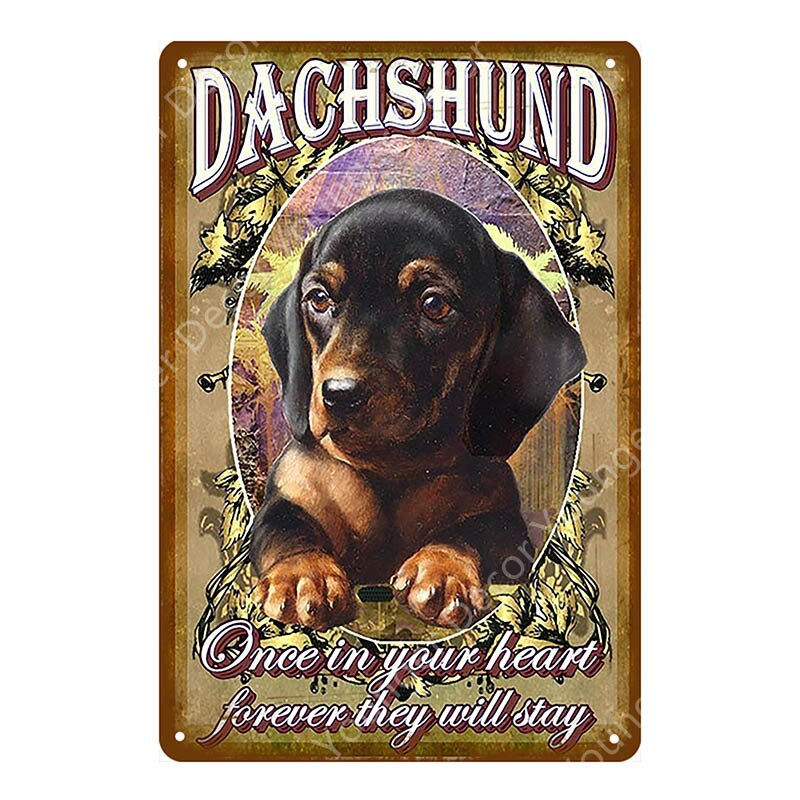 Thumbnail: Caution Pet Tin Vintage Pub Wall Plaques YI-178