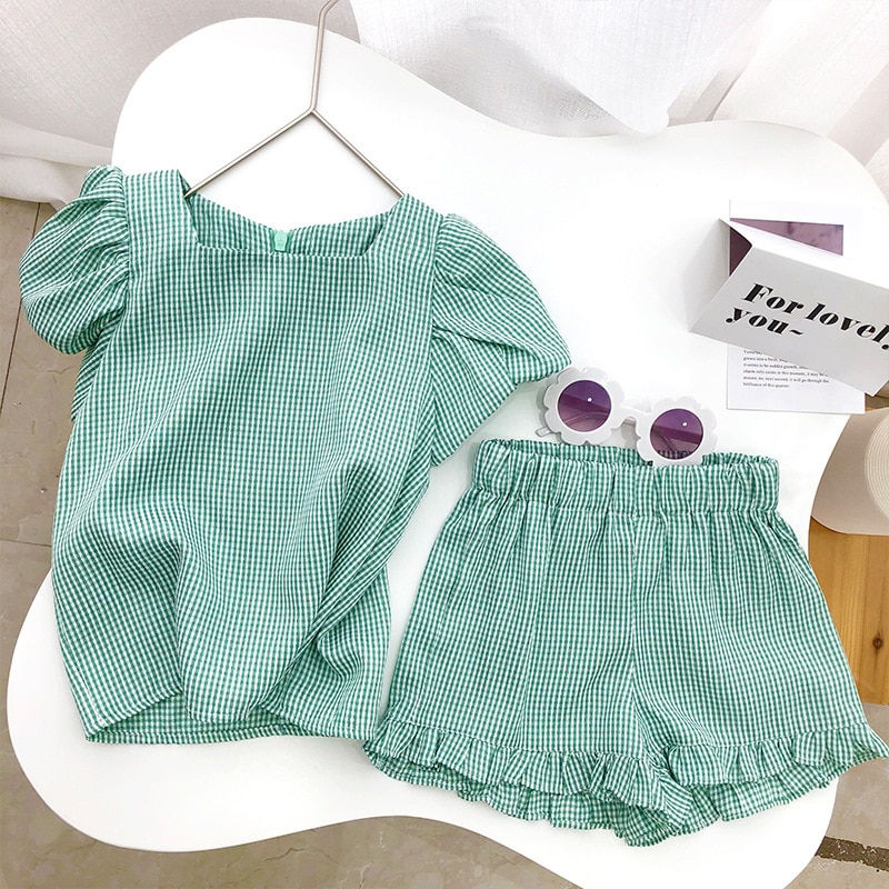Thumbnail: Bear Leader Girls 2022 Summer Floral Chiffon Short Set