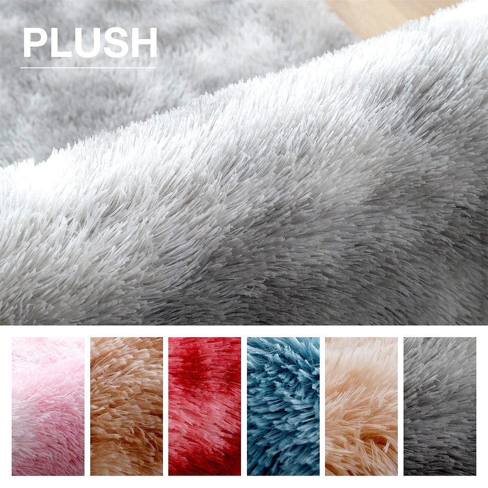 Thumbnail: Thick Fluffy Super Plush Area Rugs For Any Room