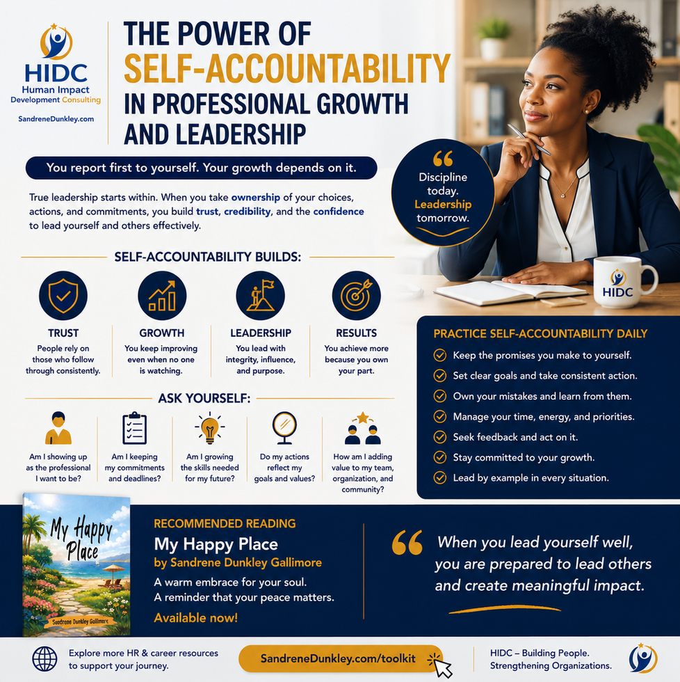 The Power of Self-Accountability in Professional Growth and Leadership
