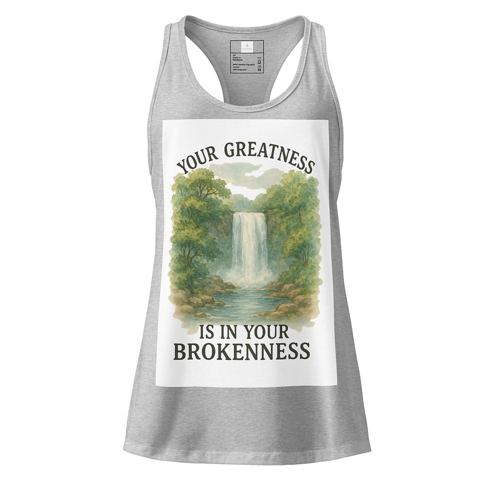 Thumbnail: Greatness Women’s fitted racerback tank top